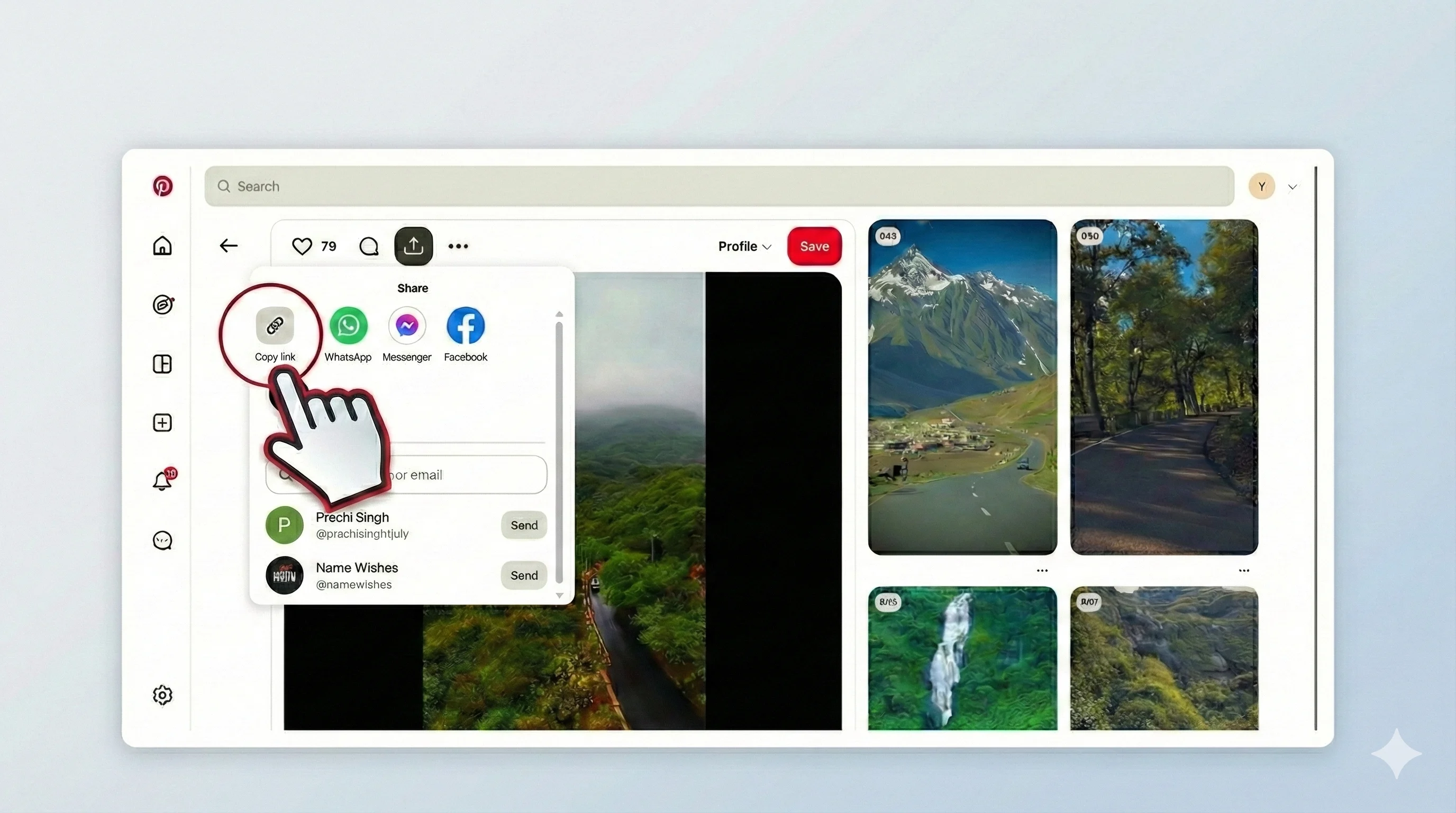 Copy a Public Pinterest Video Pin